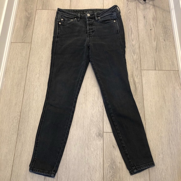 Free People Button Fly Jeans Size 27 - Picture 1 of 3